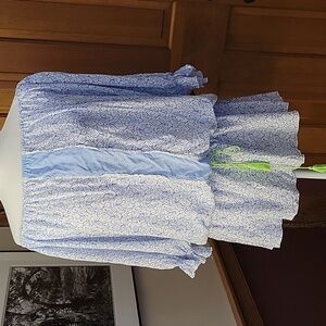 VICTORIA'S SECRET COTTAGECORE PEPLUM TOP
